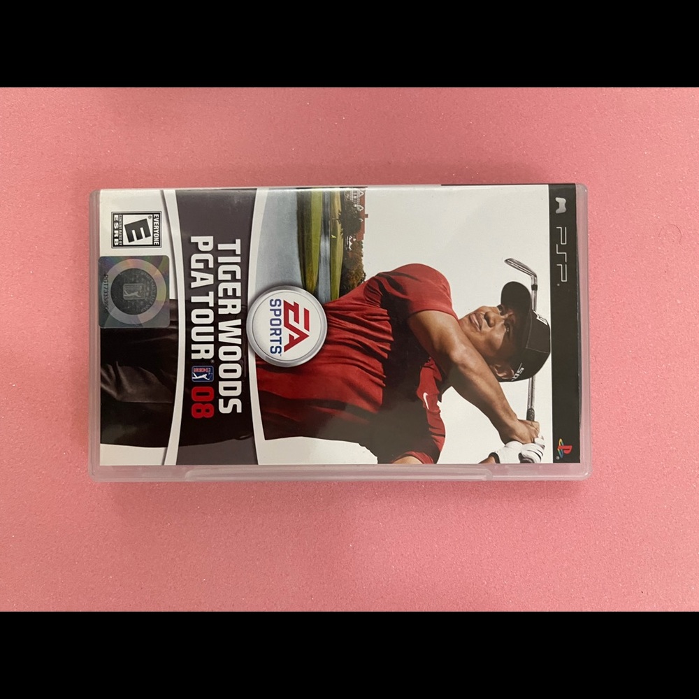 Tiger Woods PGA Tour 08 on Sony PSP